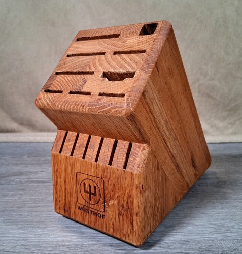 Wusthof slot knife - knife, block