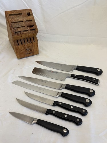 Wusthof knife block - knife, set