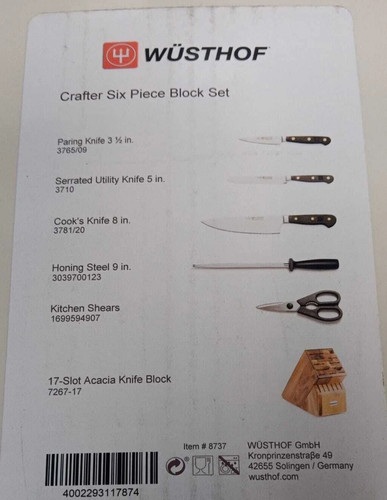 Wusthof crafter piece - wusthof, knife
