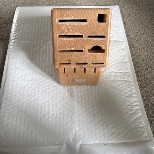Wusthof wooden knife - wooden, block