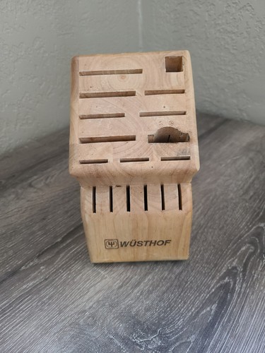 Wusthof knife block wood - knife,