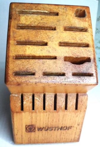 Wusthof chefs oak - chefs, wood