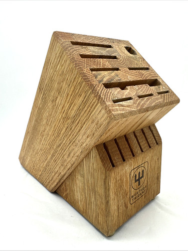 Wusthof solid wood oak slot - solid,