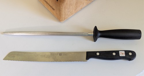 Wusthof knife block slots - block, &